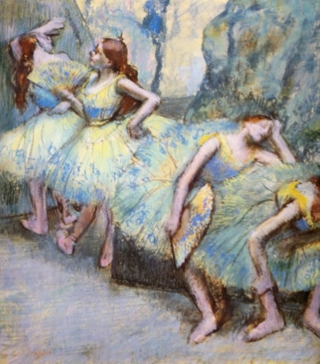 Image: Degas, "Ballet Dancers In The Wings"