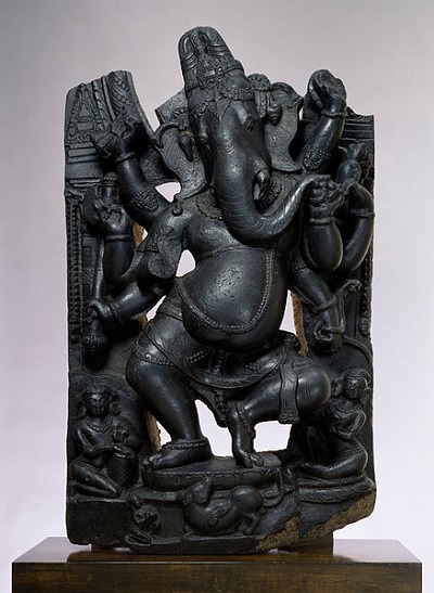 A statuette of Ganesha courtesy of the Walters Art Museum.