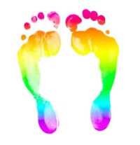 RainbowFootprints